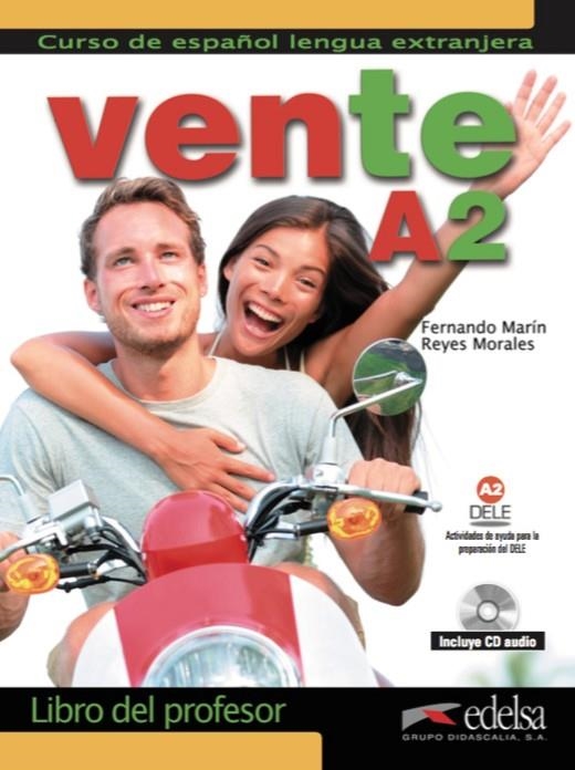 Vente A2 - libro del profesor | 9788490813720 | Marín Arrese, Fernando;Morales Gálvez, Reyes;Ibañez Segura, Andrés