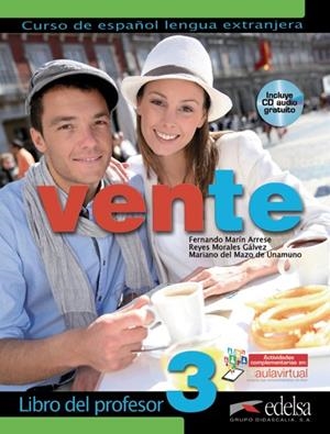 Vente 3 (B2) - libro del profesor | 9788490813027 | Marín Arrese, Fernando;Morales Gálvez, Reyes;Mazo de Unamuno, Maríano del