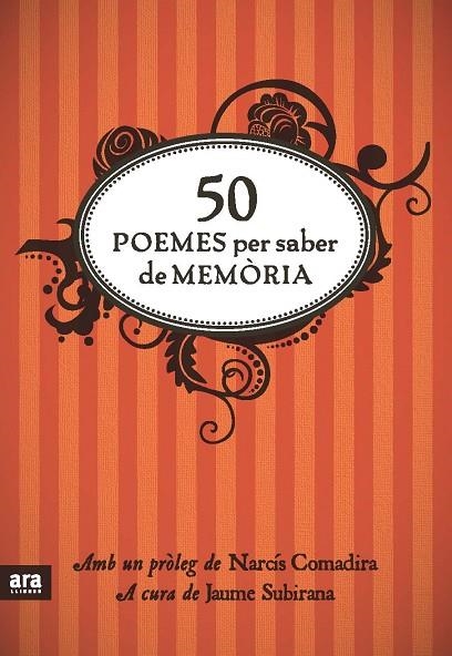 50 poemes per saber de memòria | 9788492907861 | Subirana i Ortín, Jaume
