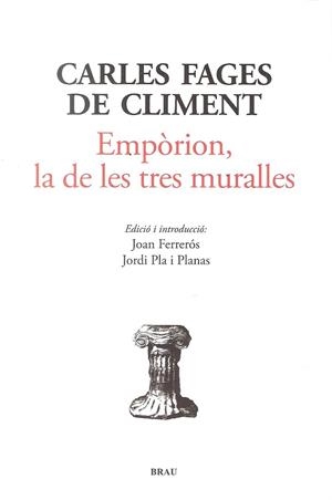 Empòrion, la de les tres muralles | 9788415885030 | Fages de Climent, Carles