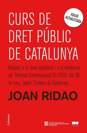 Curs de Dret Públic de Catalunya | 9788466414890 | Ridao Martín, Joan