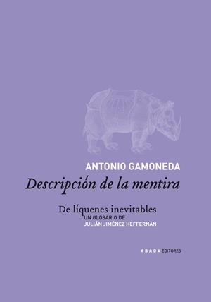 Descripción de la mentira | 9788496258037 | Gamoneda Lobón, Antonio