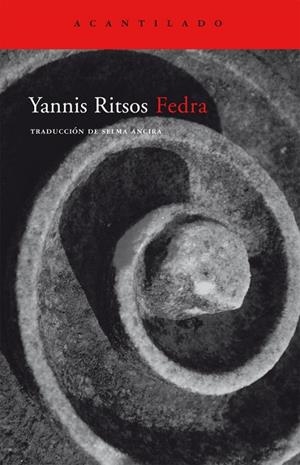 Fedra | 9788496489912 | Ritsos, Yannis