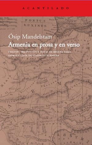 Armenia en prosa y verso | 9788415277361 | Mandelstam, Ósip