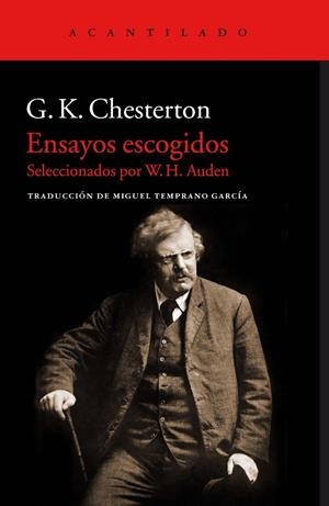 Ensayos escogidos | 9788416748624 | Chesterton, G. K. (Gilbert Keith)
