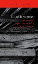 Los ensayos | 9788496834170 | de Montaigne, Michel