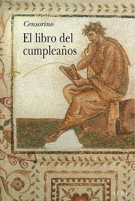 El libro del cumpleaños | 9788484284086 | Censorino
