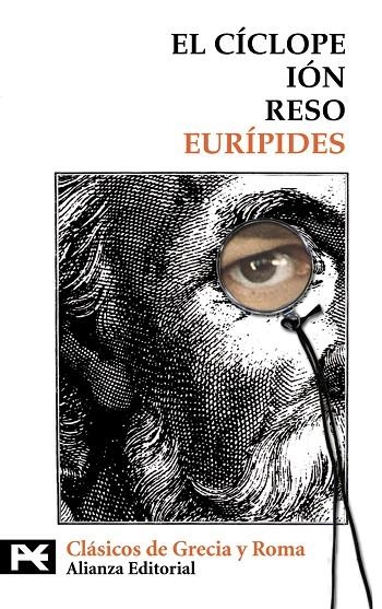 El Cíclope. Ión. Reso | 9788420649962 | Eurípides, Eurípides