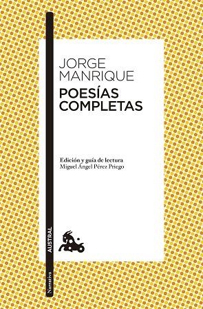 Poesías completas | 9788467042160 | Manrique, Jorge