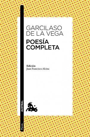 Poesía completa | 9788467037425 | Garcilaso de la Vega