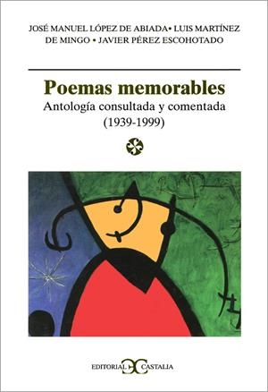 Poemas Memorables                                                               . | 9788470398001 | Varios autores