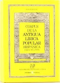 Corpus de la antigua lírica                                                     . | 9788470394911 | Frenk, Margit
