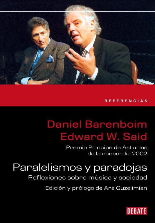 Paralelismos y paradojas | 9788483069622 | Barenboim, Daniel;Said, Edward W.