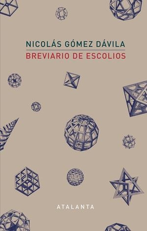 Breviario de Escolios | 9788494729751 | Gómez Dávila, Nicolás