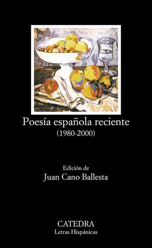 Poesía española reciente (1980-2000) | 9788437618906 | VARIOS AUTORES