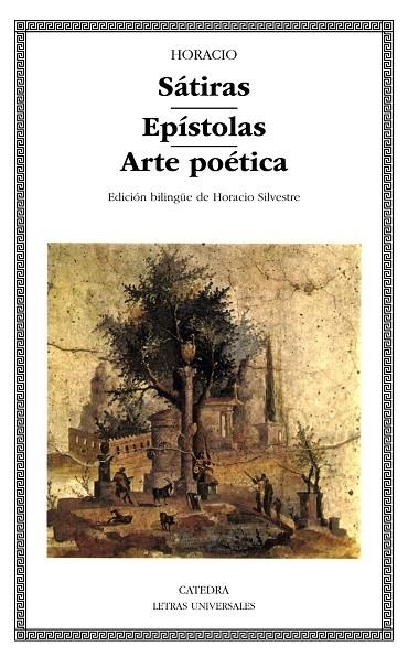 Sátiras; Epístolas; Arte poética | 9788437614588 | HORACIO