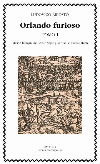 ORLANDO FURIOSO, TOMO I | 9788437619835 | LUDOVICO ARIOSTO