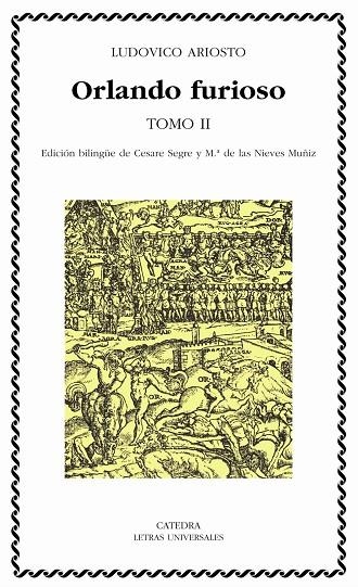 ORLANDO FURIOSO, TOMO II | 9788437619842 | LUDOVICO ARIOSTO