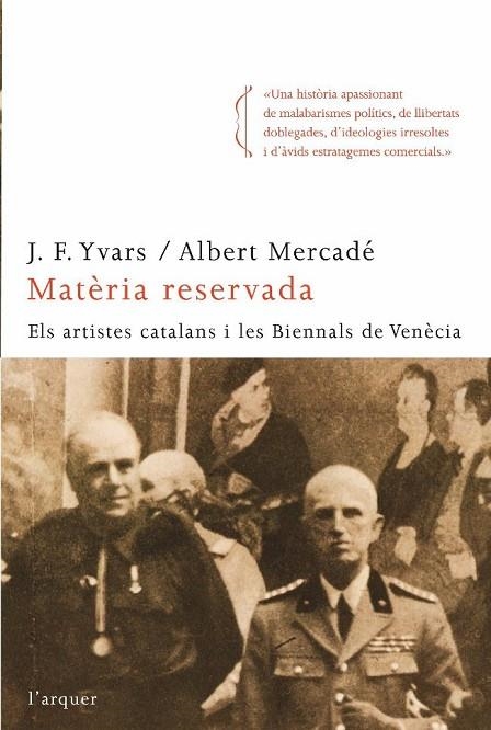 Matèria reservada | 9788466410205 | Yvars Castelló, José Francisco