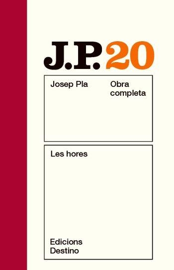 Les hores | 9788497101608 | Pla, Josep
