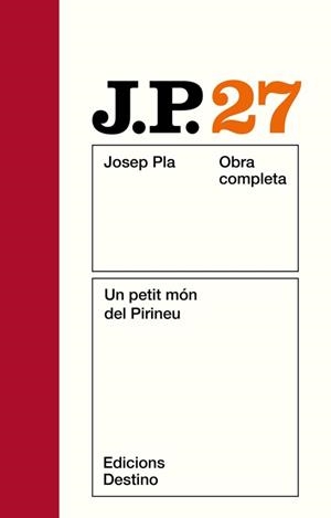 O.C.J.PLA 27 PETIT MON DEL PIRINEU | 9788423308569 | Pla, Josep