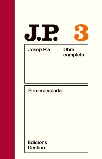Primera volada | 9788497101431 | Pla, Josep