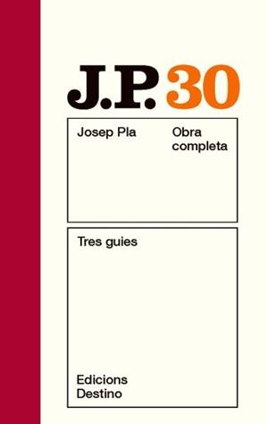 Tres guies | 9788497101707 | Pla, Josep