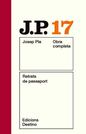 Retrats de passaport | 9788497101578 | Pla, Josep