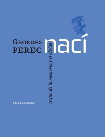 Nací | 9788496258815 | Perec, Georges