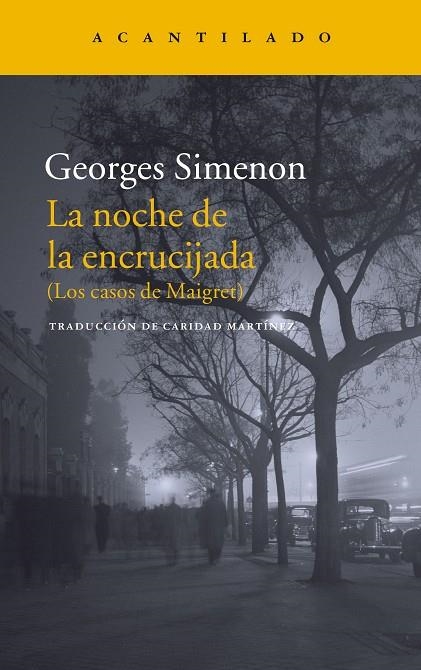 La noche en la encrucijada | 9788416748327 | Simenon, Georges