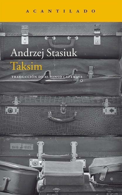 Taksim | 9788416011629 | Stasiuk, Andrej