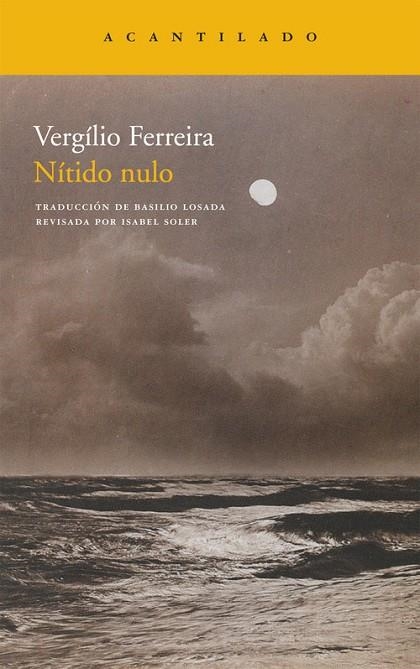 Nítido nulo | 9788415277330 | Ferreira Ferreira, Vergílio