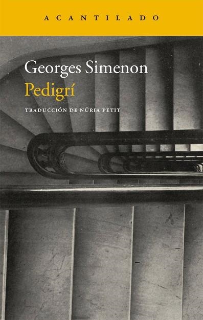 Pedigrí | 9788416011643 | Simenon, Georges