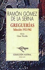 Greguerías. Selección, 1910-1960 | 9788423919796 | Gómez de la Serna, Ramón