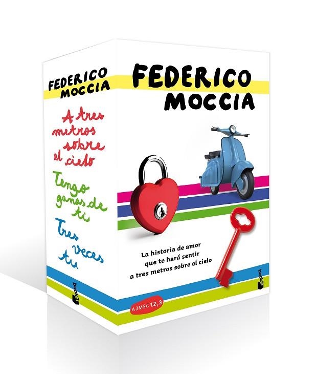 Pack trilogía A tres metros sobre el cielo | 9788408184058 | Moccia, Federico