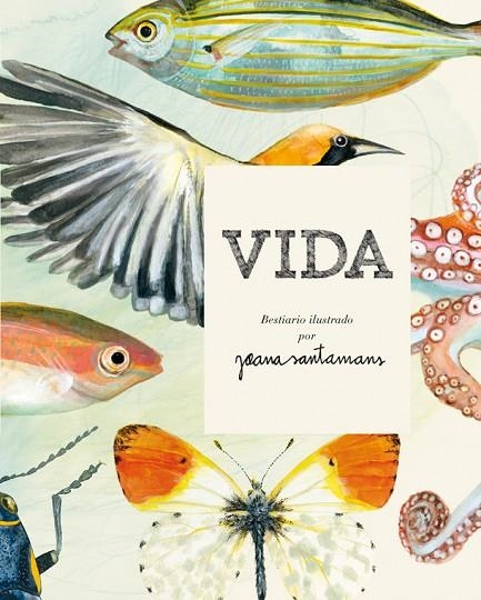 Vida. Bestiario ilustrado por Joana Santamans | 9788416670017 | Santamans, Joana