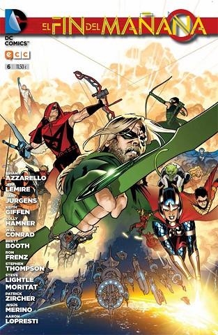 El fin del mañana núm. 06 | 9788416374489 | Azzarello, Brian;Jurgens, Dan;Lemire, Jeff;Giffen, Keith