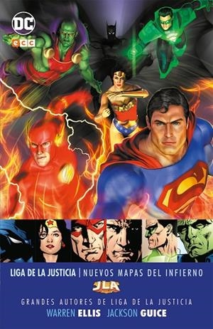 Grandes autores de la Liga de la Justicia: Warren Ellis y Jackson Guice - Nuevos mapas  del infierno | 9788417276225 | Ellis, Warren