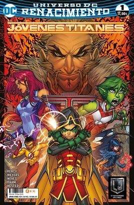 Jóvenes Titanes núm. 01 (Renacimiento) | 9788417206239 | Percy, Benjamin;Meyers, Jonboy