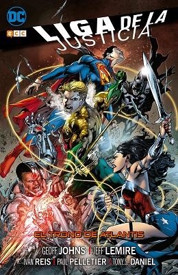 Liga de la Justicia: El trono de Atlantis (edición cartoné) | 9788416901982 | Johns, Geoff;Lemire, Jeff