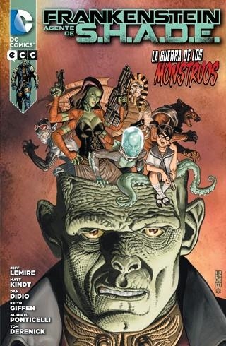Frankenstein, agente de S.H.A.D.E.: La guerra de los monstruos | 9788415844426 | DiDio, Dan;Lemire, Jeff;Giffen, Keith;Kindt, Matt