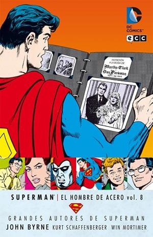 Grandes Autores de Superman: John Byrne - Superman: El hombre de acero vol. 8 | 9788416152667 | Byrne, John