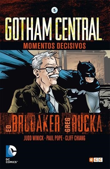 Gotham central núm. 05 | 9788416660667 | Brubaker, Ed;Rucka, Greg;Dixon, Chuck;Winick, Judd