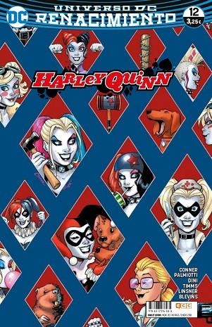 Harley Quinn núm. 20/ 12 (Renacimiento) | 9788417276485 | Conner, Amanda;Dini, Paul;Palmiotti, Jimmy