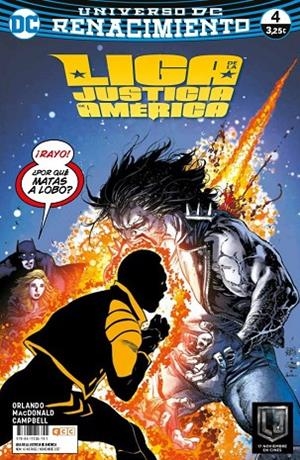Liga de la Justicia de America núm. 4 (Renacimiento) | 9788417206741 | Orlando, Steve