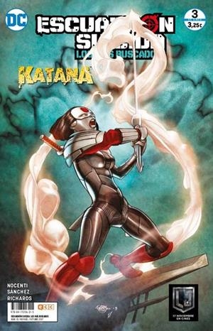 Escuadrón Suicida: Katana— Los más buscados núm. 15/ 3 | 9788417206215 | Nocenti, Ann