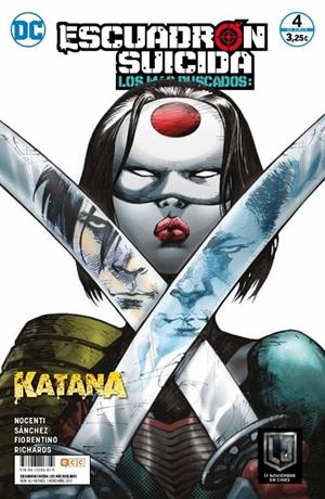 Escuadrón Suicida: Katana— Los más buscados núm. 16/4 | 9788417206819 | Nocenti, Ann