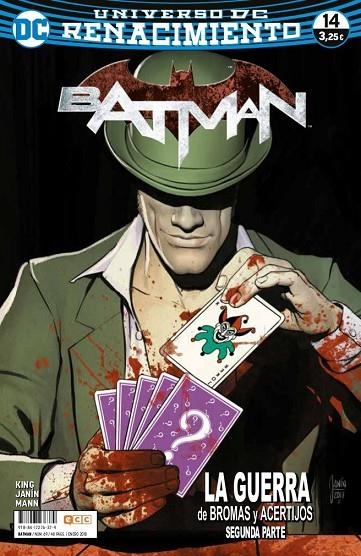 Batman núm. 69/14 (Renacimiento) | 9788417276379 | King, Tom