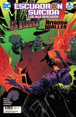 Escuadrón Suicida: El Diablo/Amanda Waller — Los más buscados núm. 11/ 5 | 9788417106003 | Nitz, Jai