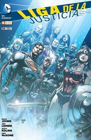 Liga de la Justicia núm. 34 | 9788416303403 | Johns, Geoff;Lemire, Jeff